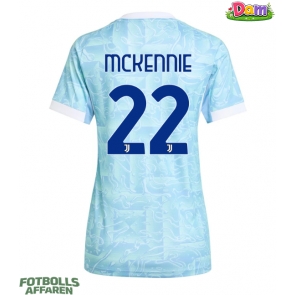 Juventus Weston McKennie #22 Bortatröja Kvinnor 2025-26 Kortärmad
